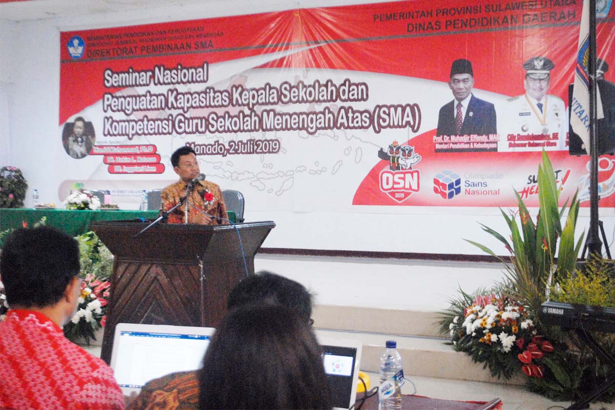 SEMINAR NASIONAL GURU DAN KEPALA SEKOLAH, PENGUATAN MUTU PENDIDIKAN DEMI MASA DEPAN